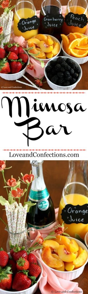 Mimosa Bar #BrunchWeek - Love and Confections