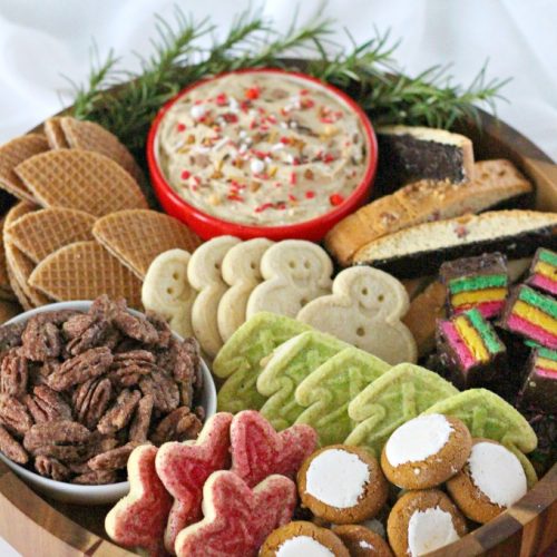 Christmas Sweet Snack Board - Love and Confections